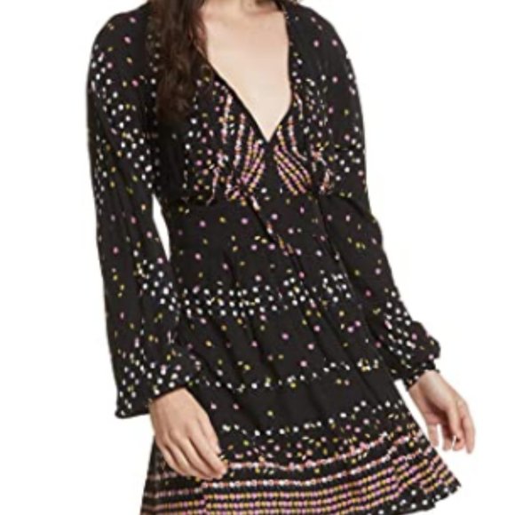 Free People CORYN Mini Dress NWT Size 8 - Picture 2 of 8
